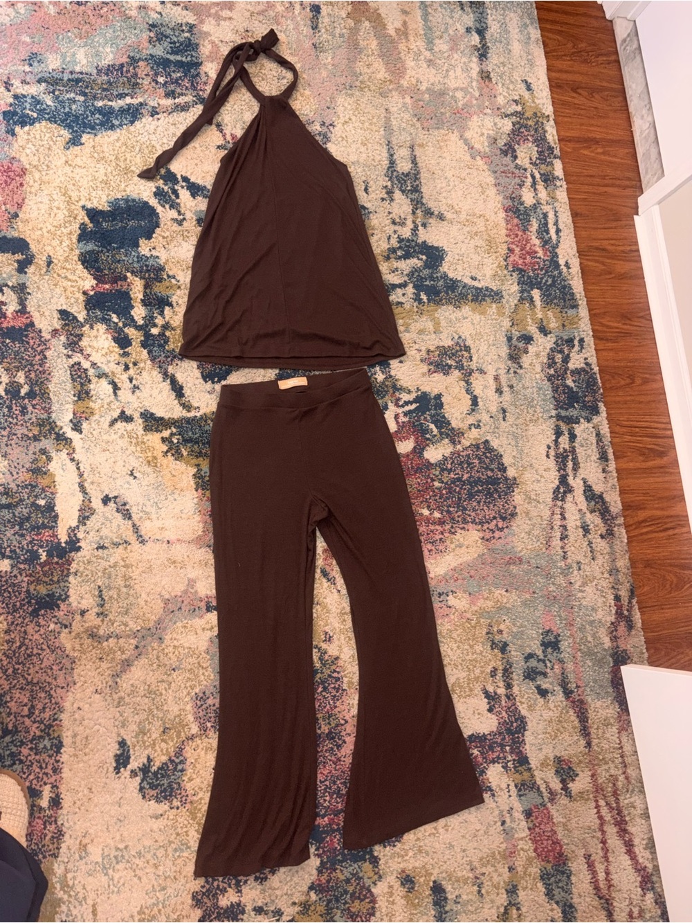 Free People Good Feels Jayde Pant Set - brown medium. Never worn but no tags.